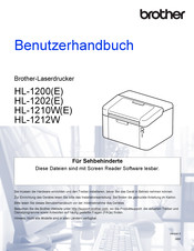 Brother HL-1202E Benutzerhandbuch