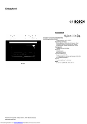 Bosch HEN201W2 Kurzanleitung