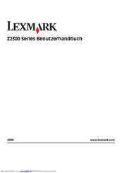 Lexmark Z2300 Series Benutzerhandbuch