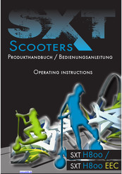 SXT Scooters SXT H800 EEC Bedienungsanleitung