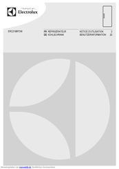 Electrolux ERC2198FOW Benutzerhandbuch