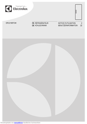 Electrolux ERC2195FOW Benutzerhandbuch