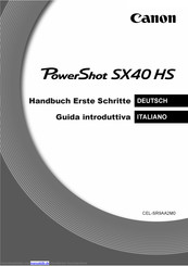 Canon PowerShot SX40 HS Handbuch
