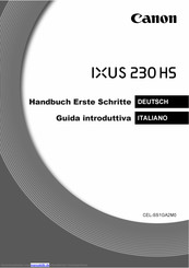 Canon IXUS 230 HS Handbuch