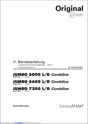 Pottinger JUMBO 6000 D Combiline Betriebsanleitung