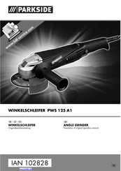 Parkside PWS 125 A1 Betriebsanleitung