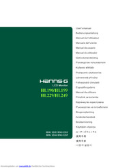 Hanns.G HL249 Bedienungsanleitung