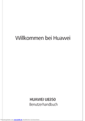 Huawei U8350 Benutzerhandbuch