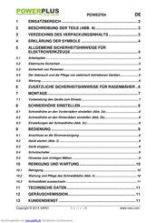 Powerplus POW63704 Handbuch