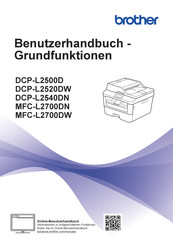 Brother DCP-L2500D Benutzerhandbuch