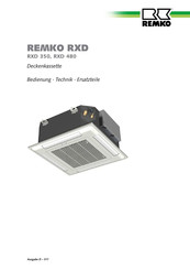 REMKO RXD 480 Bedienungsanleitung