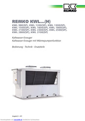 REMKO KWL 1600SP Bedienungsanleitung