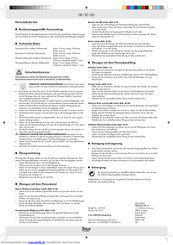 Crivit Z31038 Bedienungsanleitung