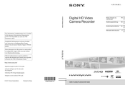 Sony HDR-J50VE Bedienungsanleitung