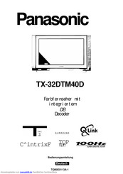 Panasonic TX-32DTM40D Bedienungsanleitung