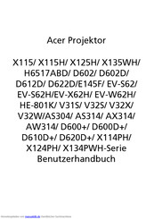 Acer D600+ Benutzerhandbuch