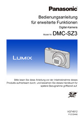 Panasonic LUMIX DMC-SZ3 Bedienungsanleitung Für Erweiterte Funktionen