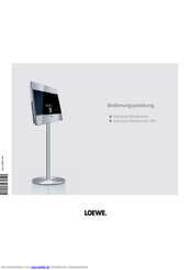 Loewe Individual Mediacenter DR+ Bedienungsanleitung