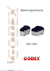 GoDEX EZDT4 Bedienungsanleitung