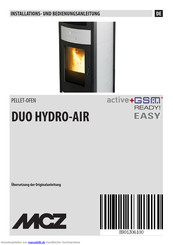 MCZ Duo HYDRO AIR Bedienungsanleitung