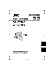 JVC GR-D720E Bedienungsanleitung