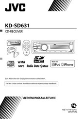 JVC KD-SD631 Bedienungsanleitung