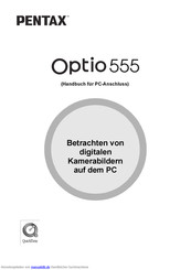 Pentax Optio 555 Handbuch