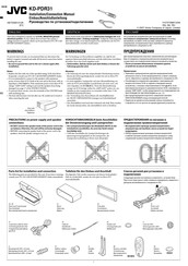 JVC KD-PDR31 Installationsanleitung