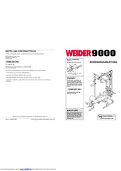 Weider WEEMBE39221 Bedienungsanleitung