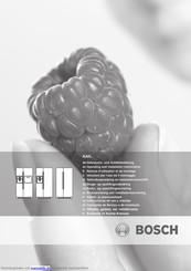 Bosch kan 56 v 40 Gebrauchs- Und Aufstellanleitung