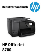HP OfficeJet 8700 Bedienungsanleitung