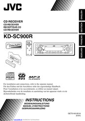 JVC kd-sc900r Bedienungsanleitung