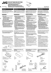 JVC KD-DV7401 Installationsanleitung