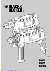 Black & Decker kd577 Handbuch
