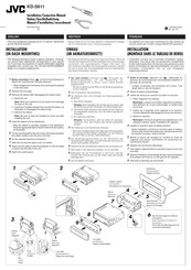 JVC KD-S611 Installationsanleitung