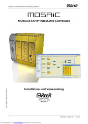 Reer MCT2 MOSAIC Installationshandbuch