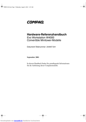 Compaq EvoW4000 Hardware-Referenzhandbuch