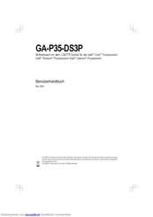 Gigabyte GA-P35-DS3P Benutzerhandbuch