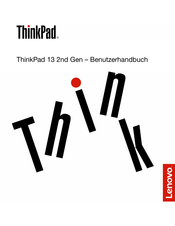 Lenovo ThinkPad 13 2nd Gen Benutzerhandbuch