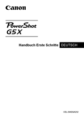 Canon PowerShot G5X Handbuch