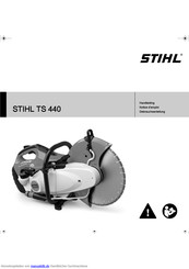Stihl TS 440 Gebrauchsanleitung
