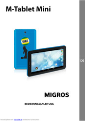 MIGROS M-Tablet Mini Bedienungsanleitung
