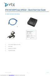 Cisco SPA112 Schnellstartanleitung
