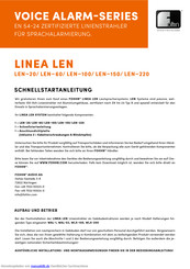 Fohhn LEN-100 Schnellstartanleitung