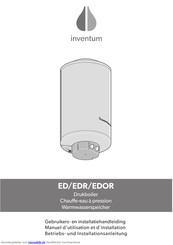 inventum ED Betriebs Und Installationsanleitung