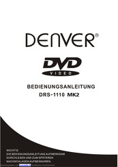 Denver DRS-1110 MK2 Bedienungsanleitung