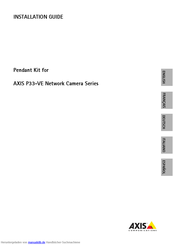 AXIS P33-VE Series Installationshandbuch