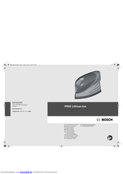 Bosch PRIO Lithium-Ion Originalbetriebsanleitung