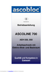 ascobloc 6508.100 Betriebsanleitung
