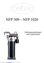 Deltec NFP 1020 Bedienungsanleitungen